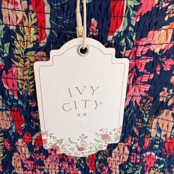 Ivy City Co Multicolor Smoked Harmony Dress - Picture 3 of 4